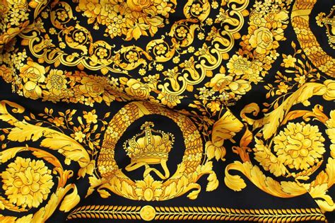 versace silk fabric.